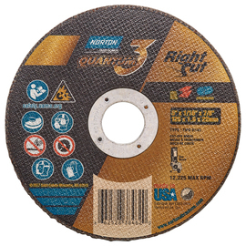 66252838462 NORTON: 5 X 1/16 X 7/8 STRAIGHT WHEEL,36 GRIT, QUANTUM3 TYPE 01/41
